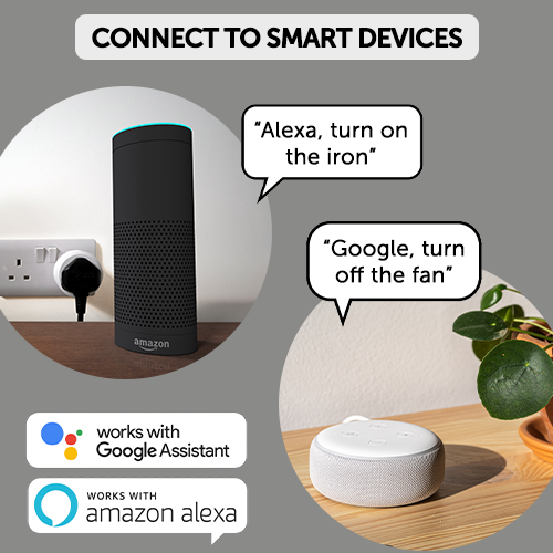 Presa intelligente Wi-Fi con controllo da app e assistente vocale