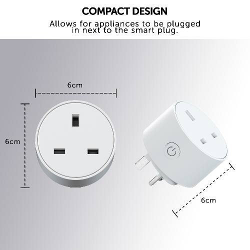 Presa intelligente Wi-Fi con controllo da app e assistente vocale