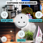 Presa intelligente Wi-Fi con controllo da app e assistente vocale