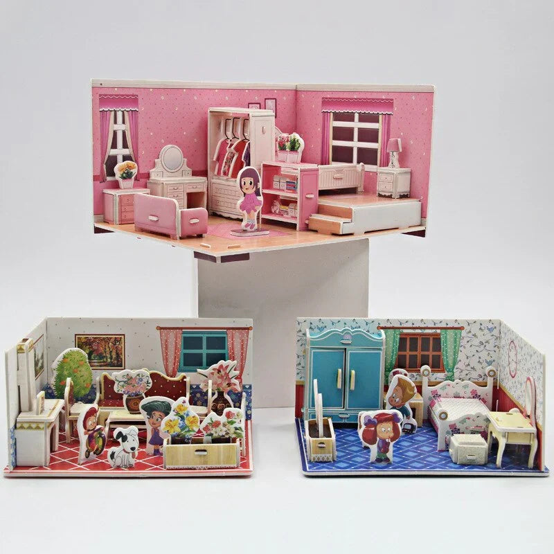 Puzzle 3D casa dei sogni – costruisci e arreda il tuo mondo