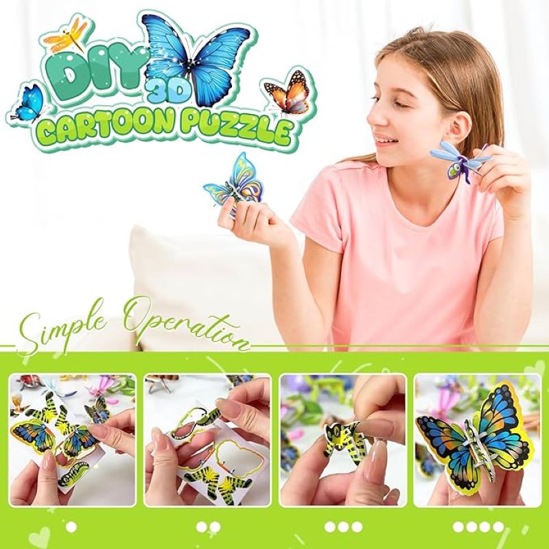 Puzzle 3D in schiuma per bambini
