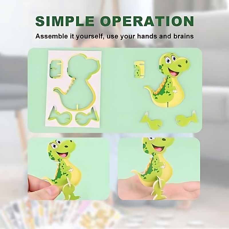 Puzzle 3D in schiuma per bambini