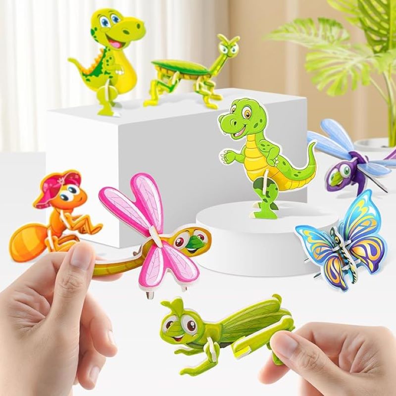 Puzzle 3D in schiuma per bambini