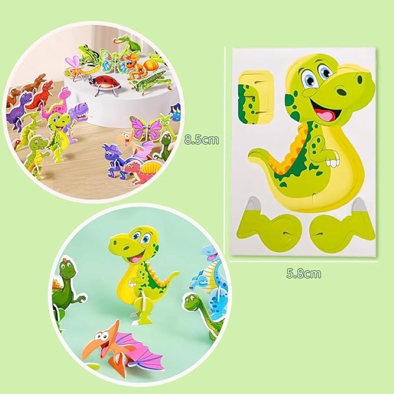 Puzzle 3D in schiuma per bambini