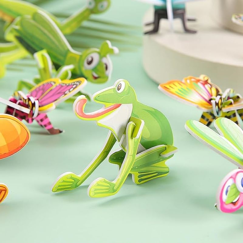 Puzzle 3D in schiuma per bambini