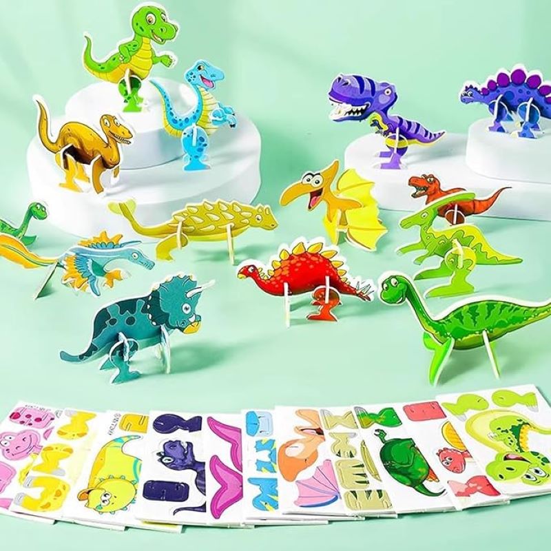 Puzzle 3D in schiuma per bambini