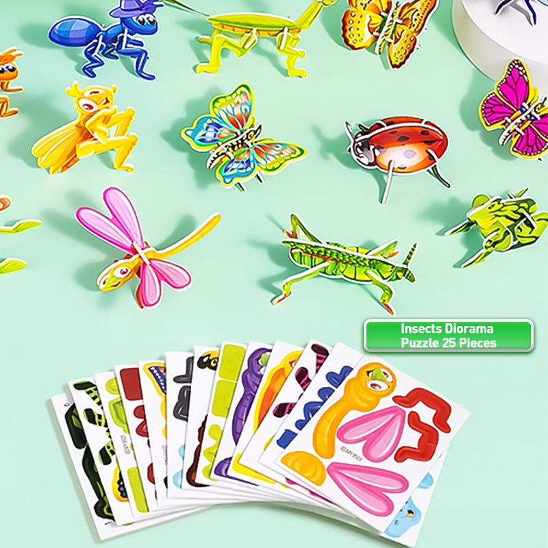 Puzzle 3D in schiuma per bambini