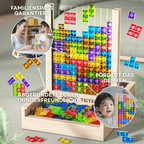 Puzzle Tetris sostenibile in legno per tutta la famiglia