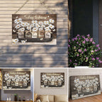 Quadro decorativo floreale su tela