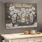 Quadro decorativo floreale su tela
