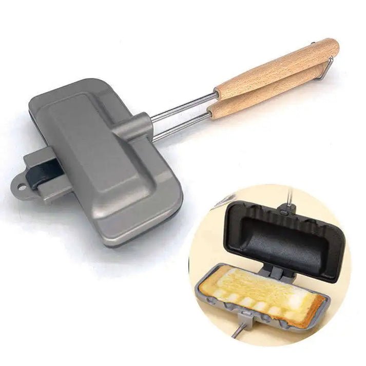 Quickgrill – Piastra per toast antiaderente compatta per pasti croccanti in 3 minuti