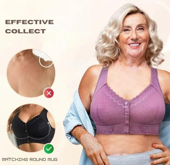 Reggiseno con chiusura frontale in cotone morbido EasyLift