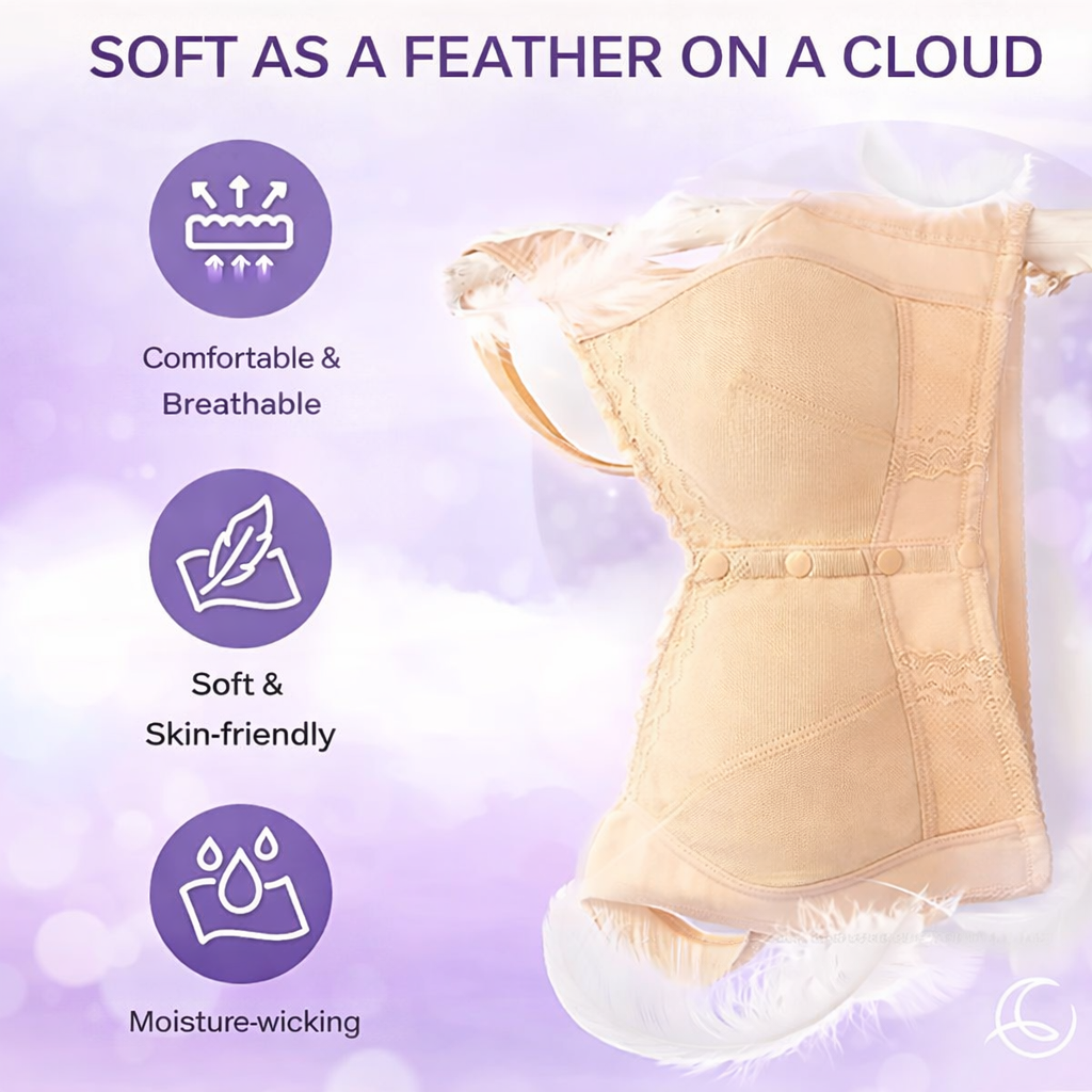 Reggiseno con chiusura frontale in cotone morbido EasyLift