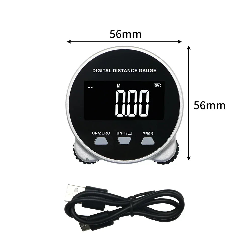 Righello digitale ricaricabile ad alta precisione con display LCD