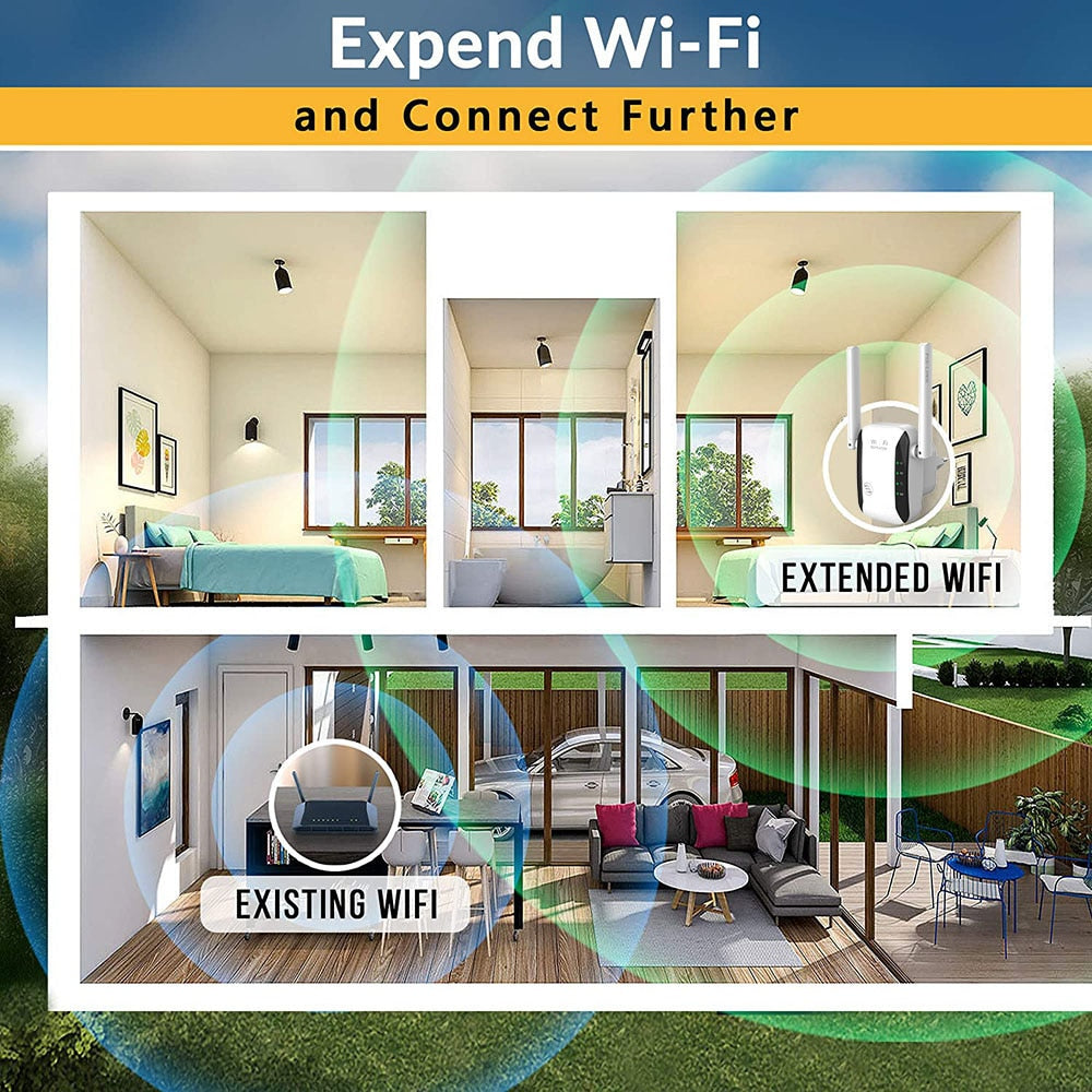 Ripetitore wifi wireless per estendere la copertura di rete