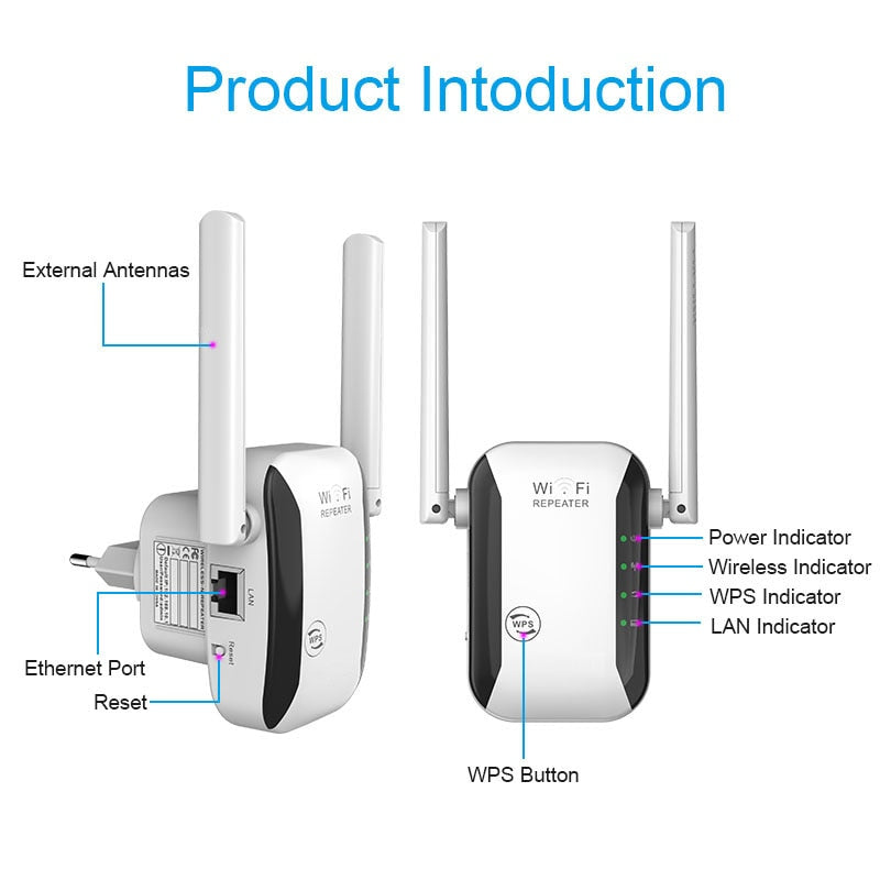 Ripetitore wifi wireless per estendere la copertura di rete