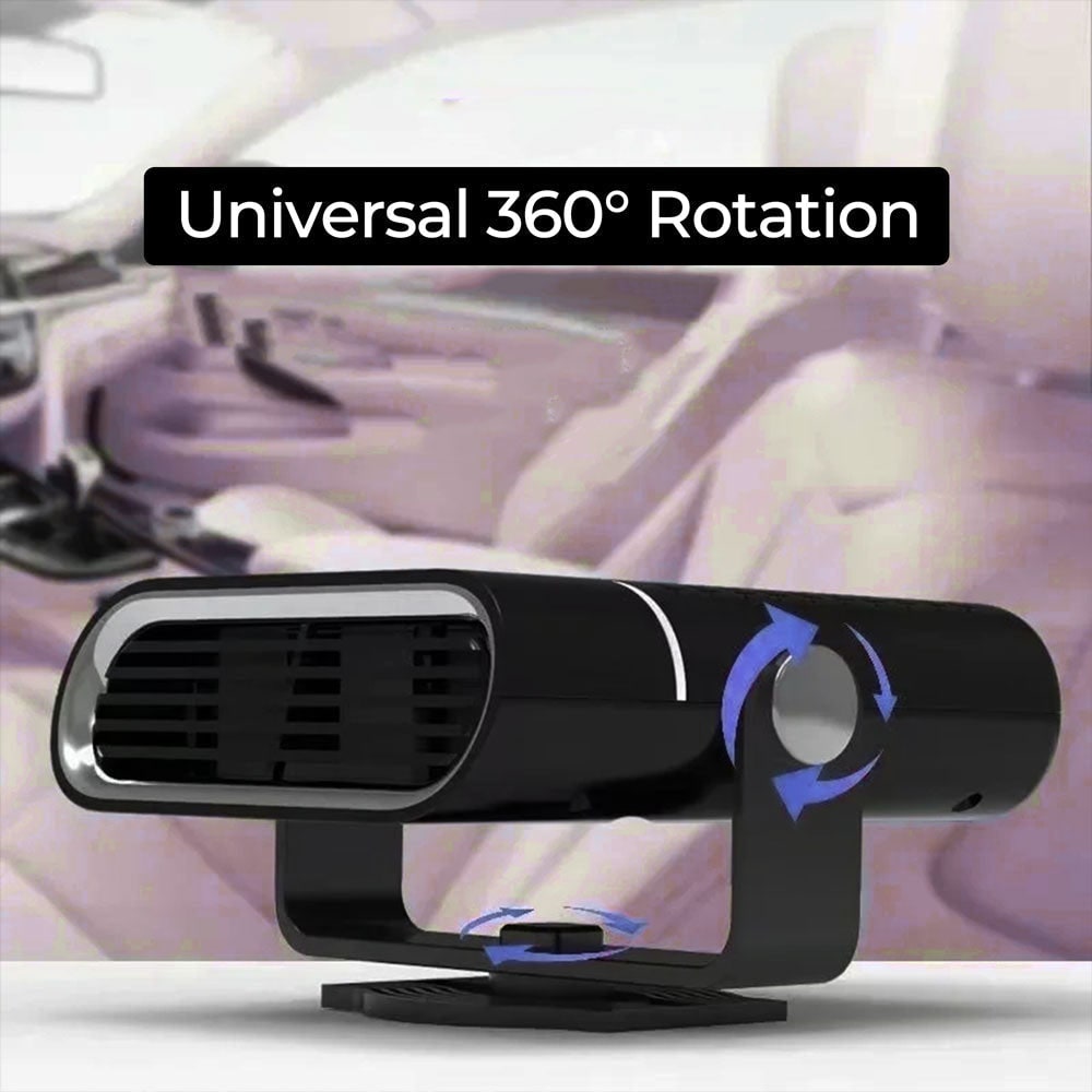 Riscaldatore portatile per auto 12V con ventola e sbrinamento rapido