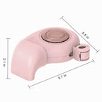 Riscaldatore portatile per auto con spina da 12 volt, ventola sbrinatore e supporto rotante