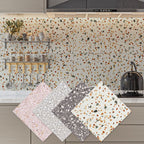 Rivestimento murale adesivo effetto mosaico quadrato impermeabile