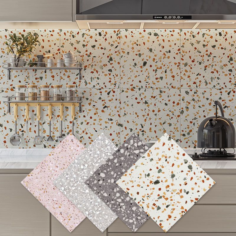 Rivestimento murale adesivo effetto mosaico quadrato impermeabile