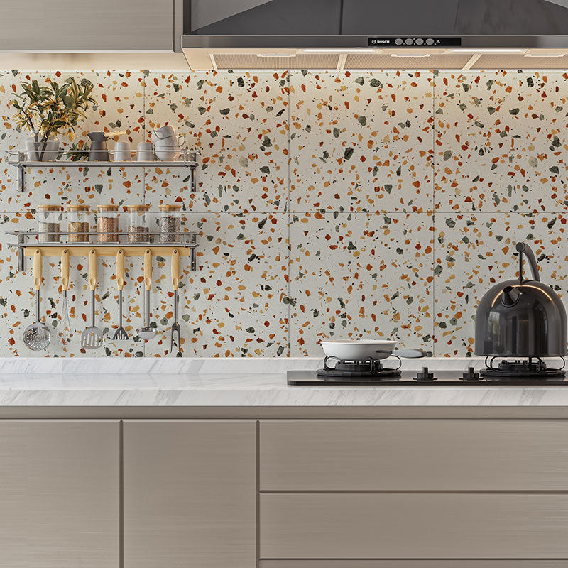 Rivestimento murale adesivo effetto mosaico quadrato impermeabile