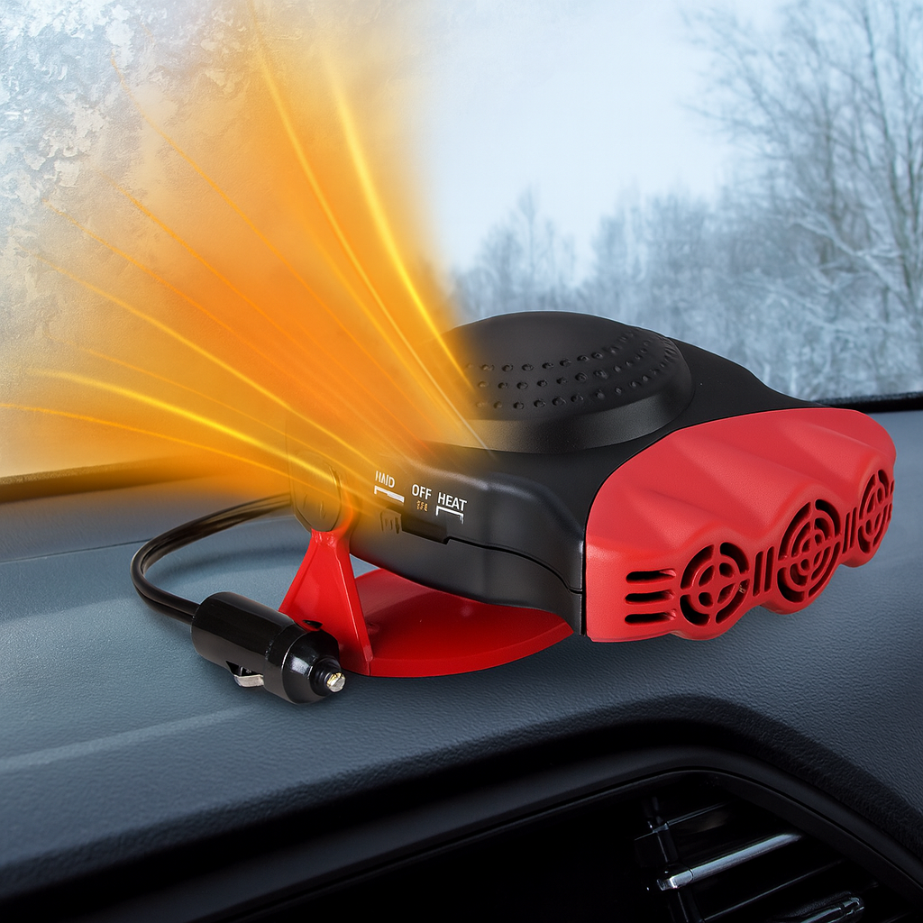 ROADWARMER – Riscaldatore portatile per auto per un comfort immediato nell'abitacolo