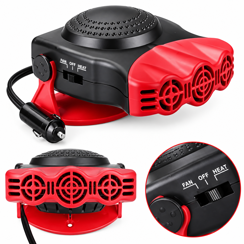 ROADWARMER – Riscaldatore portatile per auto per un comfort immediato nell'abitacolo