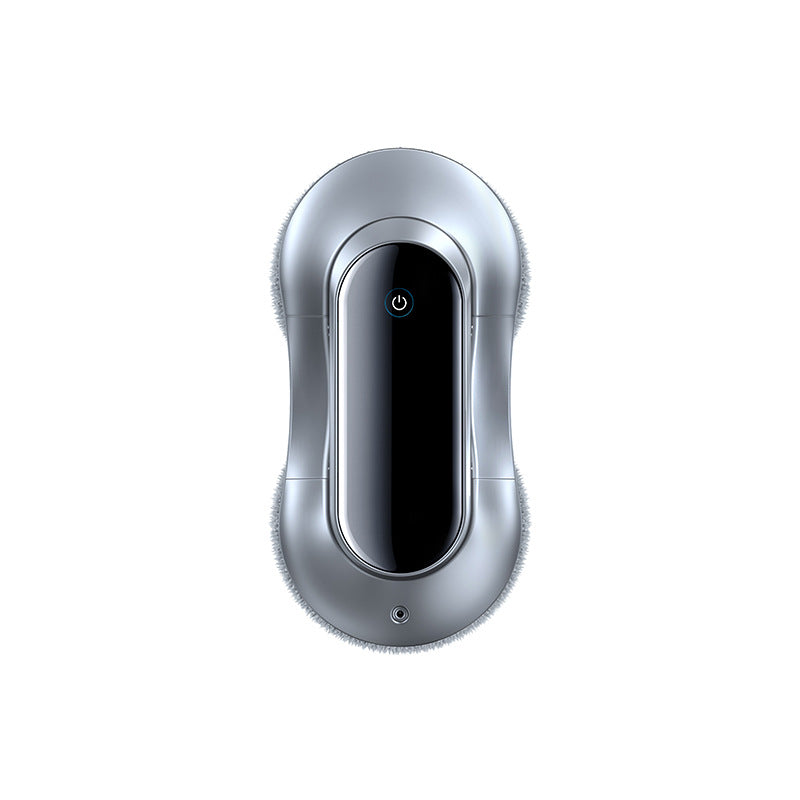 Robot lavavetri magnetico cordless con doppi panni rotanti in microfibra