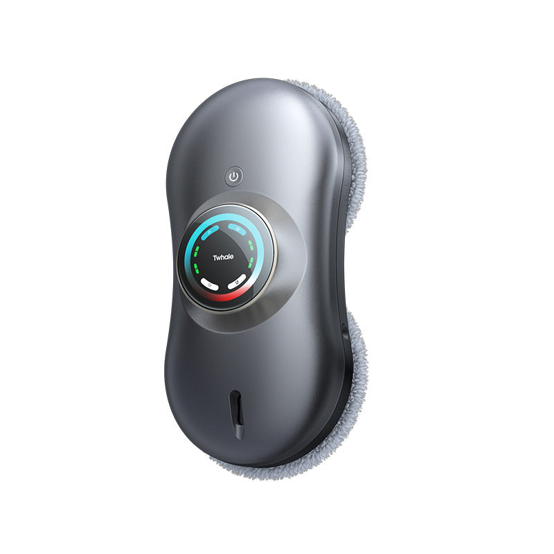 Robot lavavetri magnetico cordless con doppi panni rotanti in microfibra