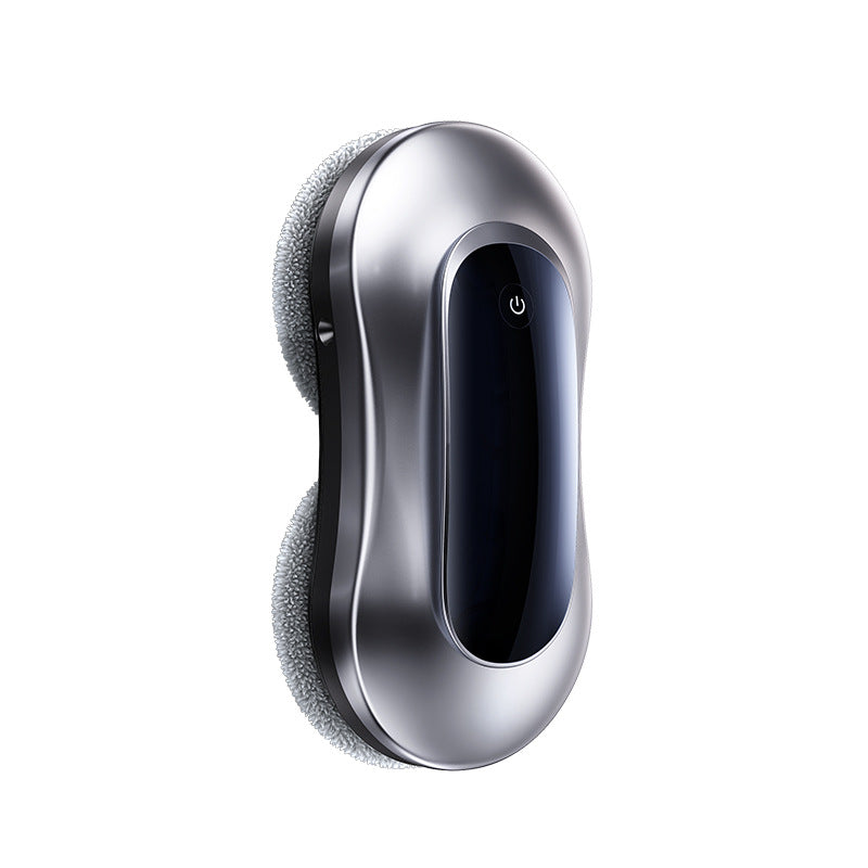 Robot lavavetri magnetico cordless con doppi panni rotanti in microfibra