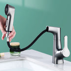 Rubinetto bagno monocomando in rame massiccio – linea moderna
