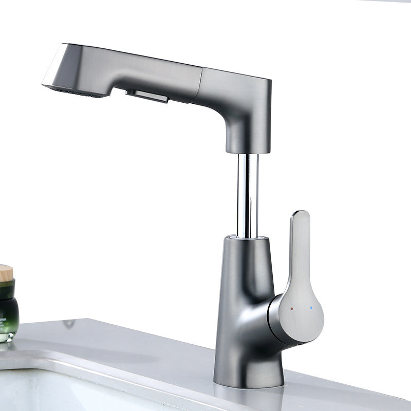 Rubinetto bagno monocomando in rame massiccio – linea moderna