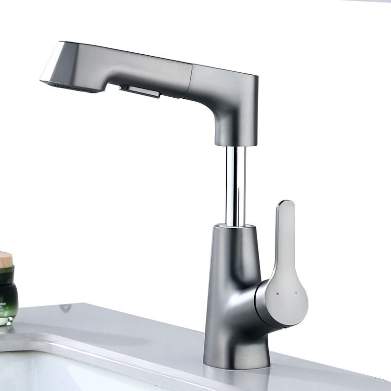 Rubinetto bagno monocomando in rame massiccio – linea moderna
