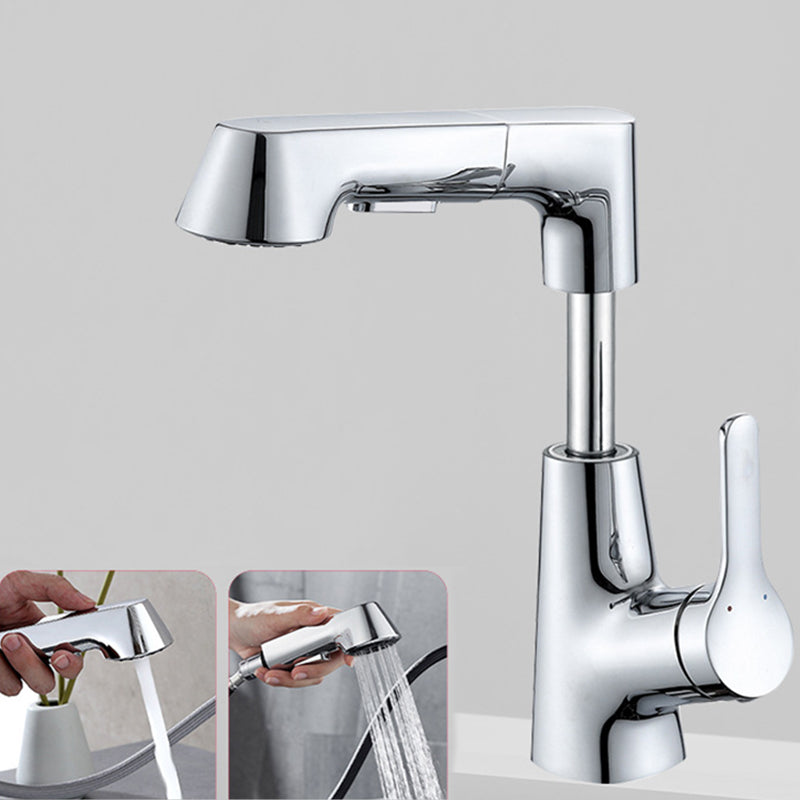 Rubinetto bagno monocomando in rame massiccio – linea moderna