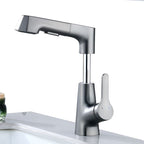 Rubinetto monocomando per lavabo in rame massiccio