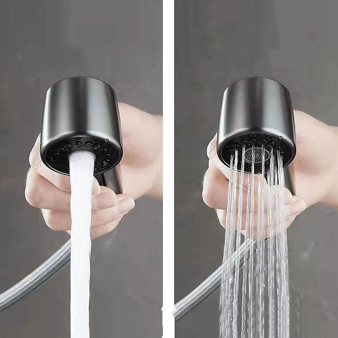 Rubinetto monocomando moderno per lavabo da appoggio