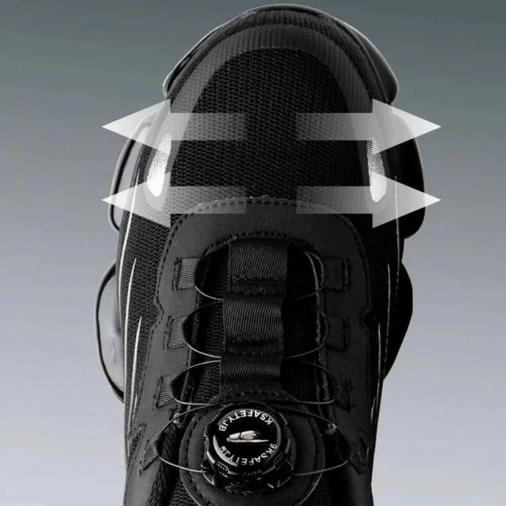 Scarpe da lavoro uomo | Supporto ortopedico e suola antiscivolo | GripFlow