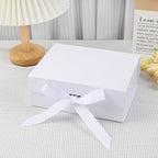 Scatola regalo magnetica premium con luci LED e biglietto d'auguri