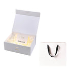 Scatola regalo magnetica premium con luci LED e biglietto d'auguri