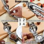 Schiacciacastagne rapido in acciaio inox