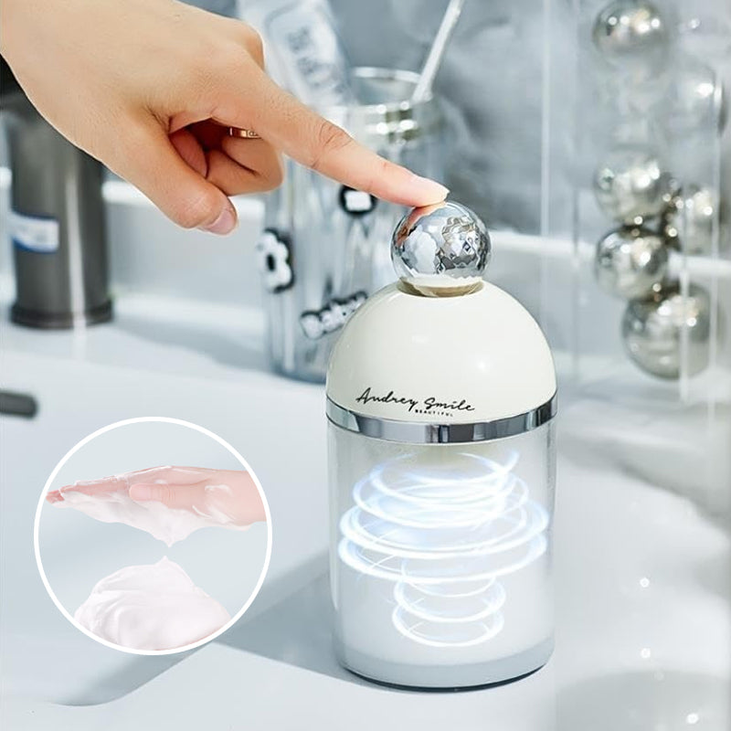 Schiumogeno elettrico per detergente viso
