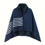 Sciarpa coperta indossabile CozyWrap in morbida flanella per casa e ufficio