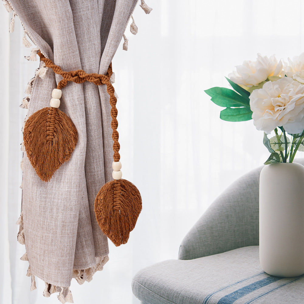 Sciarpa leggera boho con frange