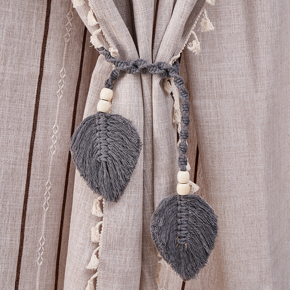 Sciarpa leggera boho con frange