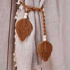 Sciarpa leggera boho con frange