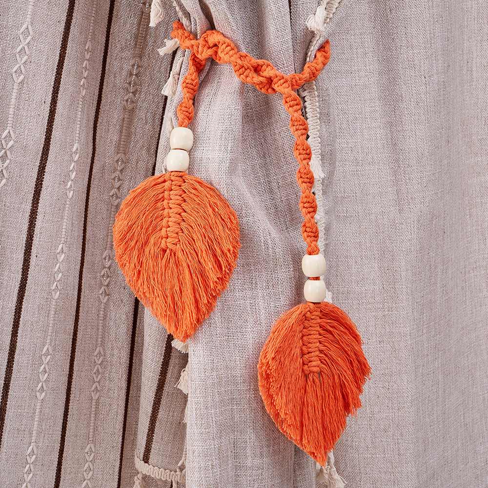 Sciarpa leggera boho con frange