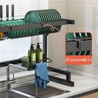 Scolapiatti regolabile da lavello – larghezza personalizzabile da 61 cm a 66 cm