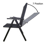 Sedia relax reclinabile da giardino