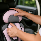 Seggiolino per bambini | Cintura a cinque punti | Traspirante e regolabile | Nestride