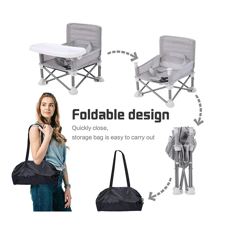 Seggiolone pieghevole portatile